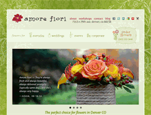 Tablet Screenshot of amore-fiori.com